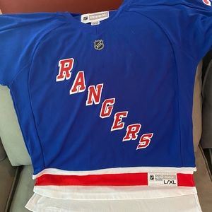 NY Rangers Zuccarello Reebok Jersey - Youth L/XL - Excellent Condition